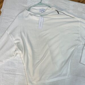 Gilli Cream Long Sleeve Top